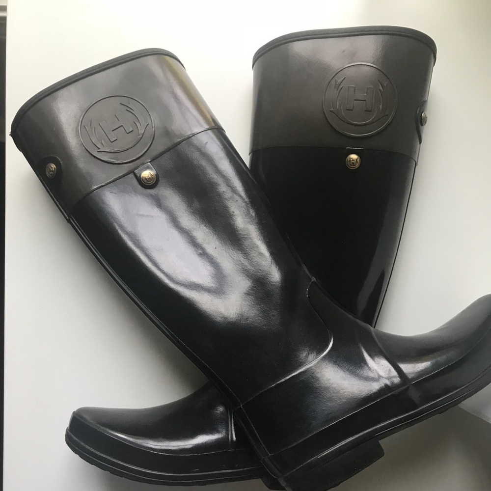 Hunter Two-Toned Rain Boots